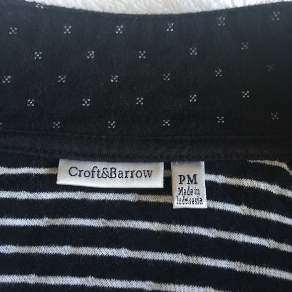 Croft & Barrow Women’s Zippered Jacket Size PM - Picture 7 of 15